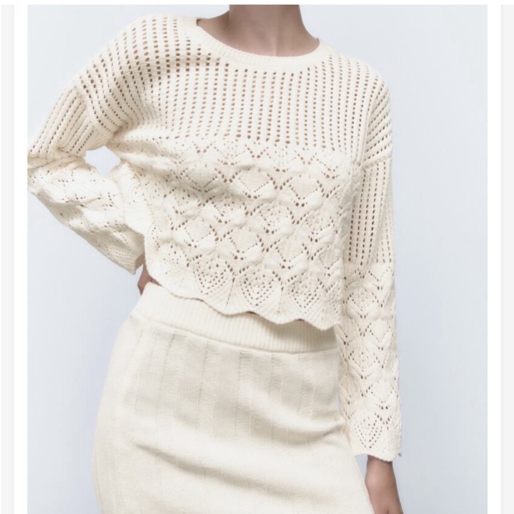 Zara Chenille Sweater